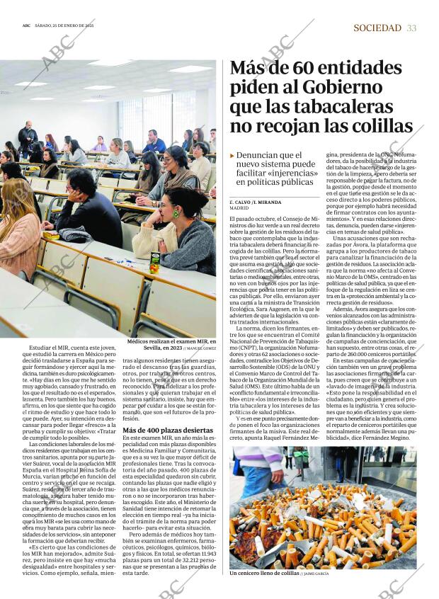 ABC MADRID 25-01-2025 página 33