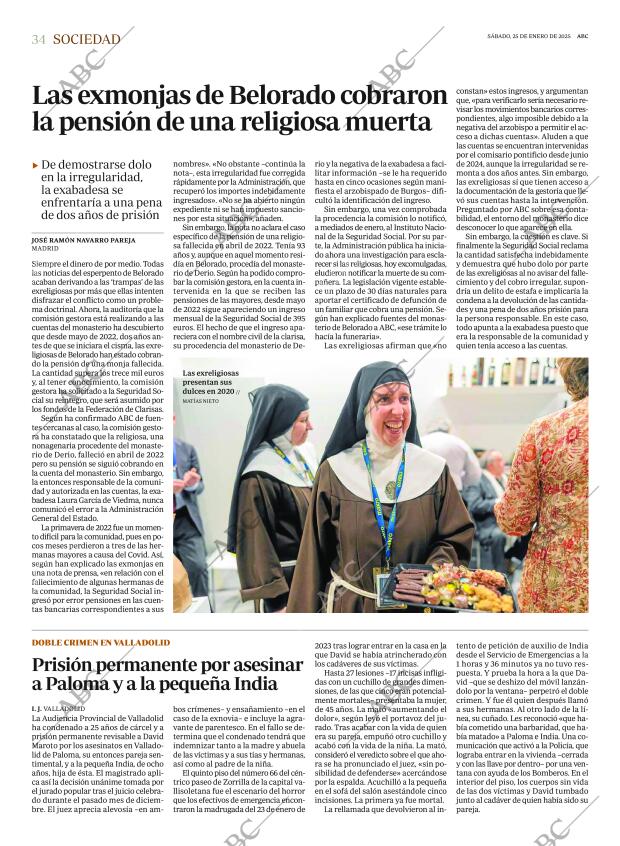 ABC MADRID 25-01-2025 página 34