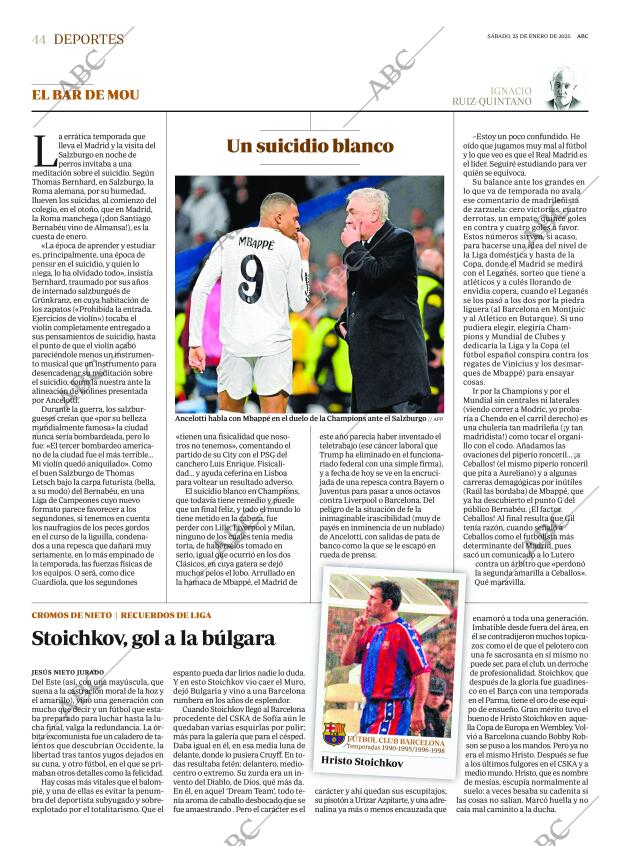 ABC MADRID 25-01-2025 página 44