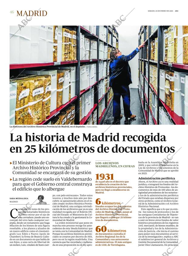 ABC MADRID 25-01-2025 página 46