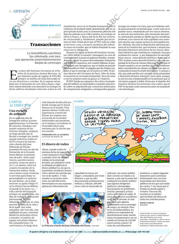 ABC MADRID 25-01-2025 página 6
