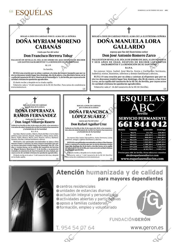 ABC SEVILLA 26-01-2025 página 68