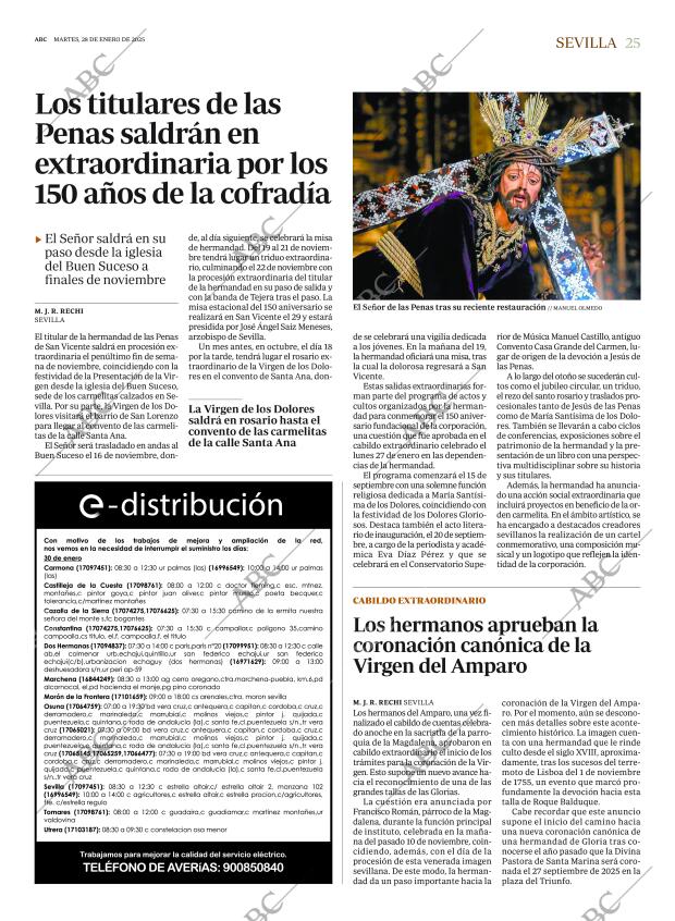 ABC SEVILLA 28-01-2025 página 25
