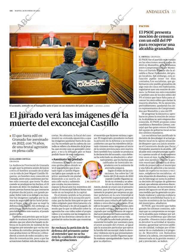 ABC SEVILLA 28-01-2025 página 33