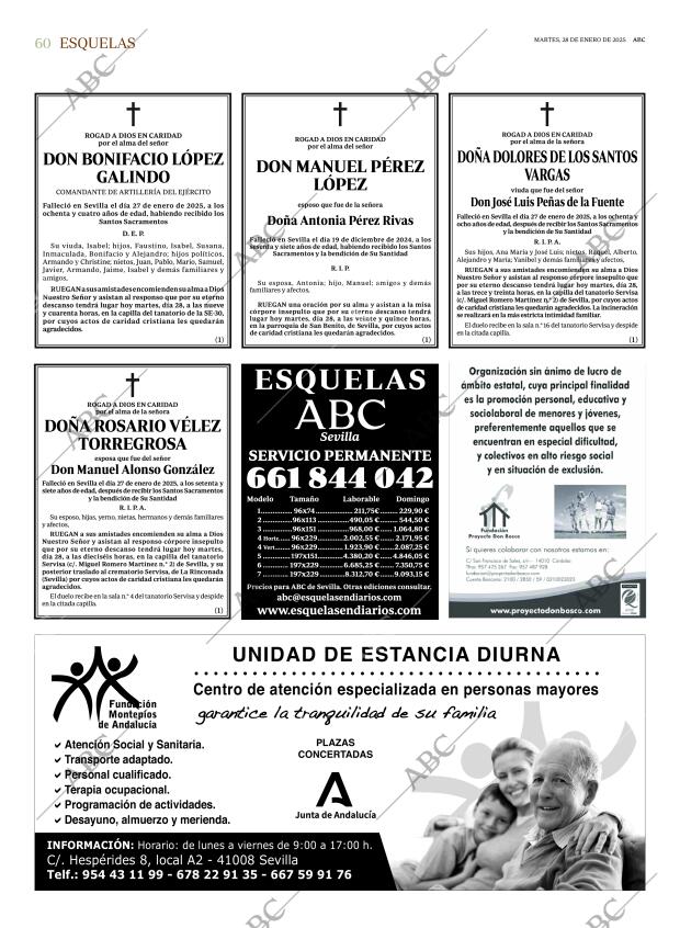 ABC SEVILLA 28-01-2025 página 60