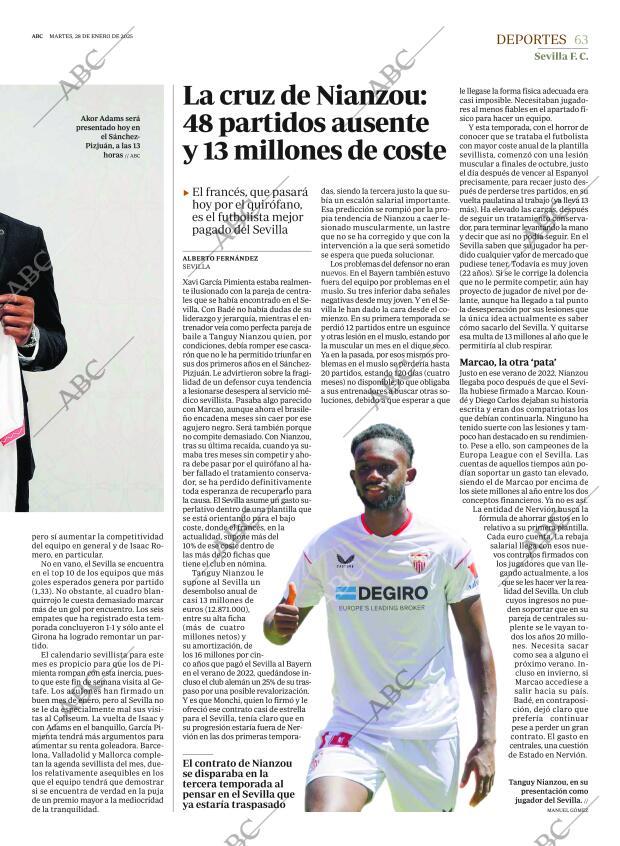ABC SEVILLA 28-01-2025 página 63