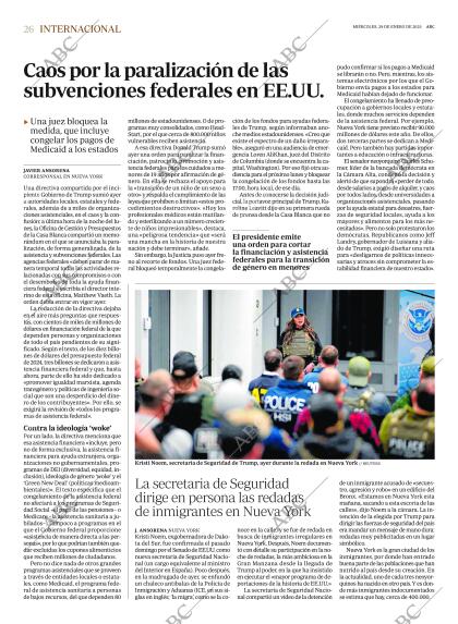 ABC MADRID 29-01-2025