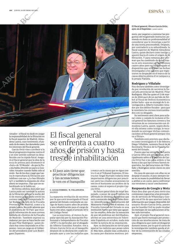 ABC SEVILLA 30-01-2025 página 33