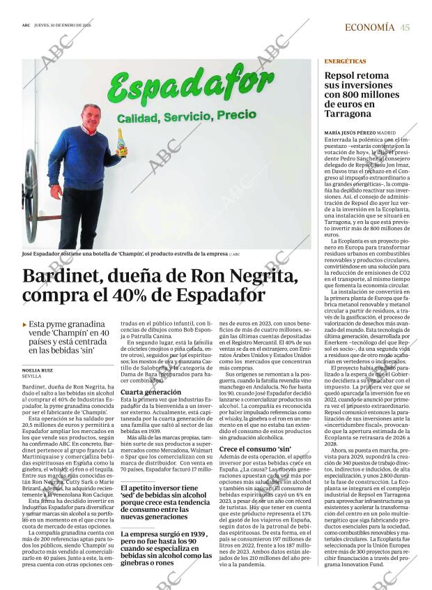 ABC SEVILLA 30-01-2025 página 45