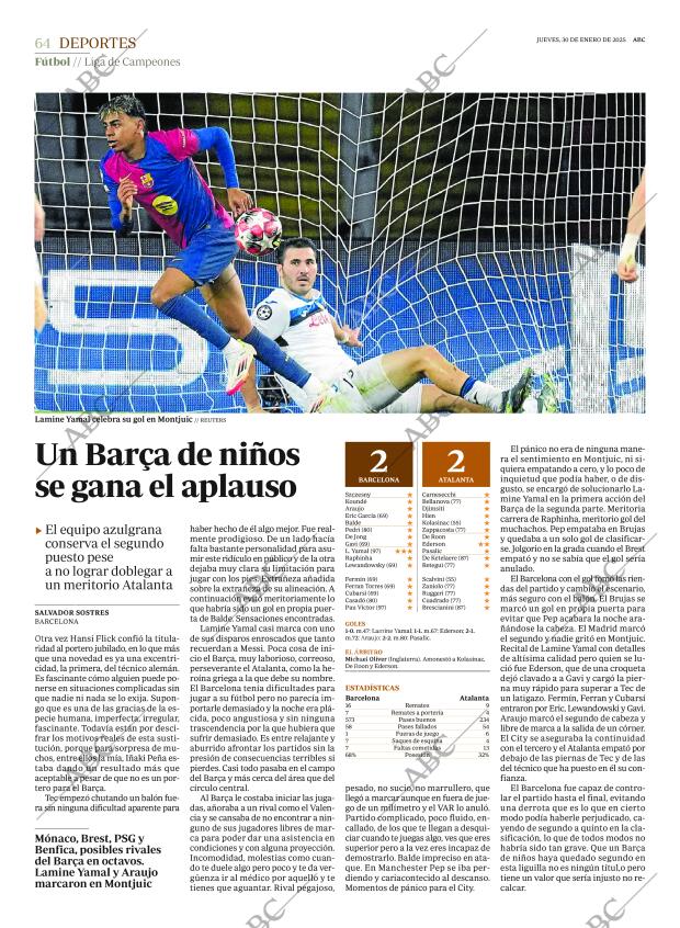 ABC SEVILLA 30-01-2025 página 64