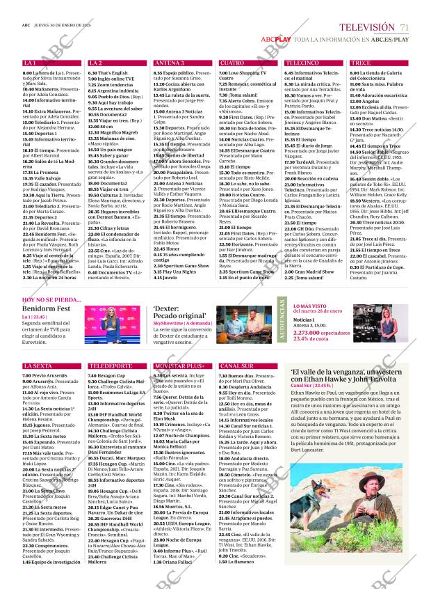 ABC SEVILLA 30-01-2025 página 71