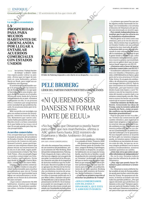 ABC MADRID 02-02-2025 página 12