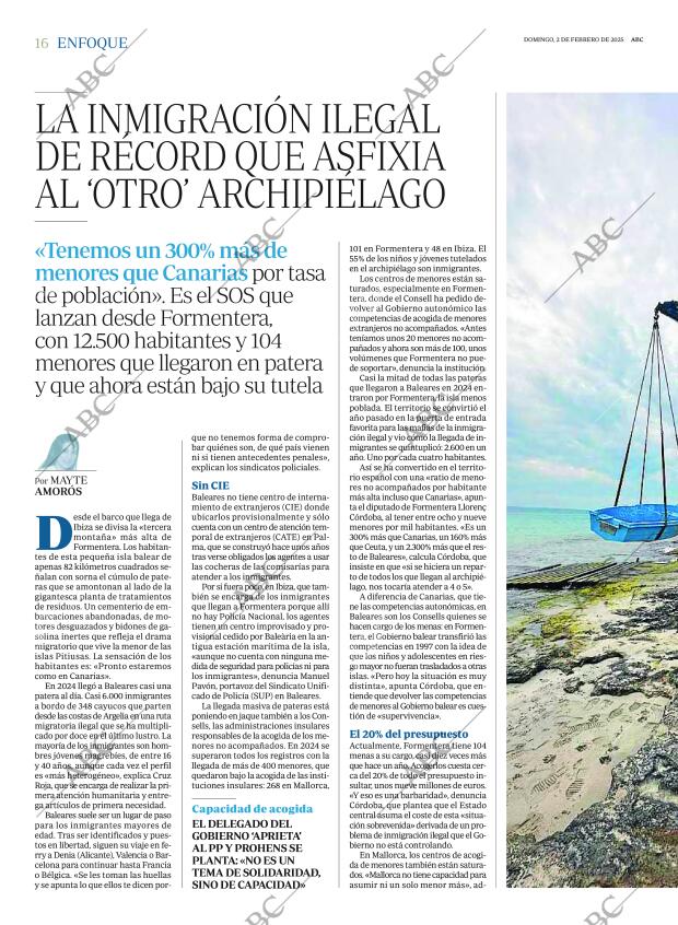 ABC MADRID 02-02-2025 página 16