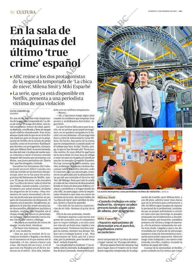 ABC MADRID 02-02-2025 página 50