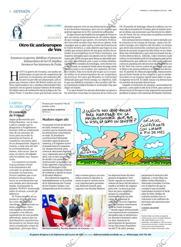 ABC MADRID 02-02-2025 página 6