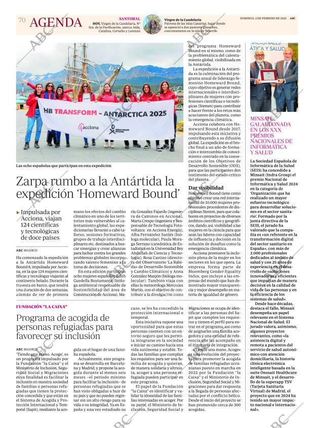 ABC MADRID 02-02-2025 página 70