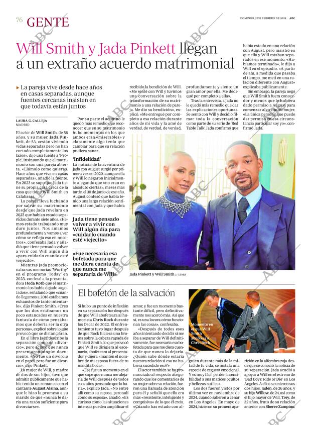 ABC MADRID 02-02-2025 página 76