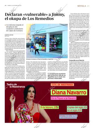 ABC SEVILLA 02-02-2025 página 23
