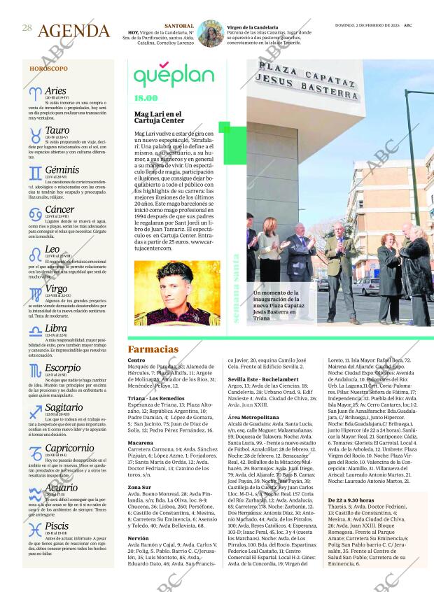 ABC SEVILLA 02-02-2025 página 28
