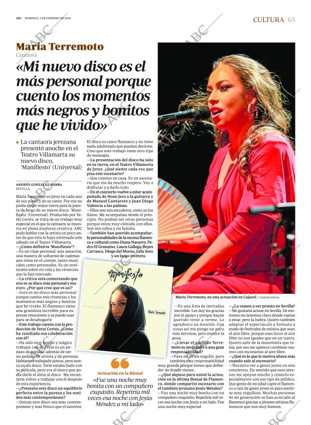 ABC SEVILLA 02-02-2025 página 65
