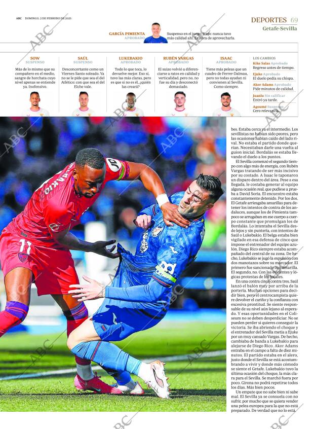 ABC SEVILLA 02-02-2025 página 69