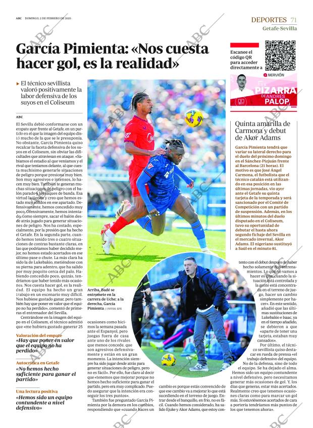 ABC SEVILLA 02-02-2025 página 71