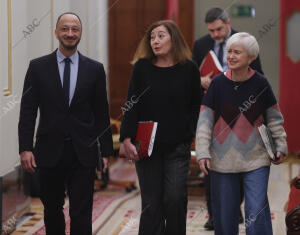 Reunión de la Mesa del Congreso de los Diputados presidida por Francina Armengol