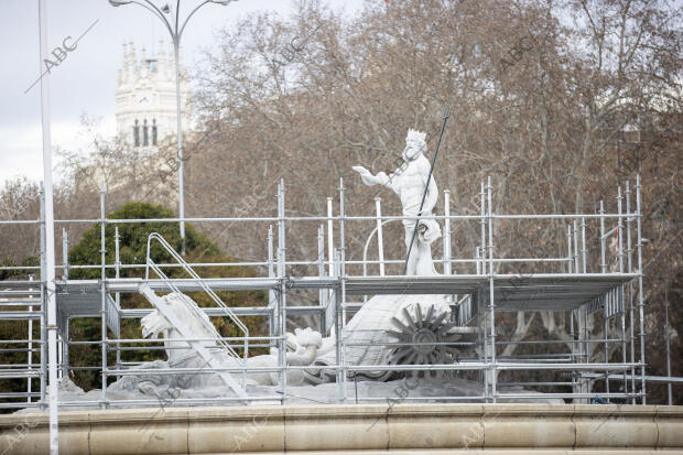 Remodelación de la fuente de Neptuno