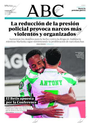 ABC SEVILLA 14-02-2025 página 1