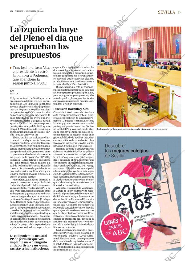 ABC SEVILLA 14-02-2025 página 17