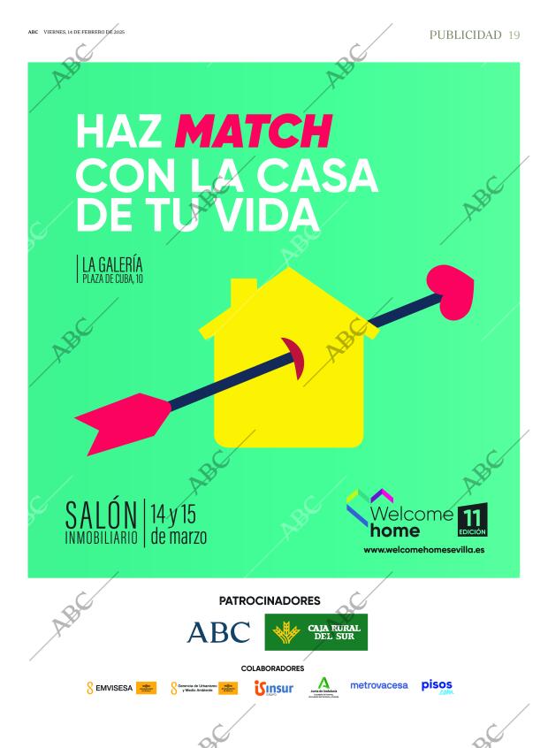 ABC SEVILLA 14-02-2025 página 19