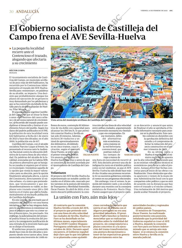 ABC SEVILLA 14-02-2025 página 30