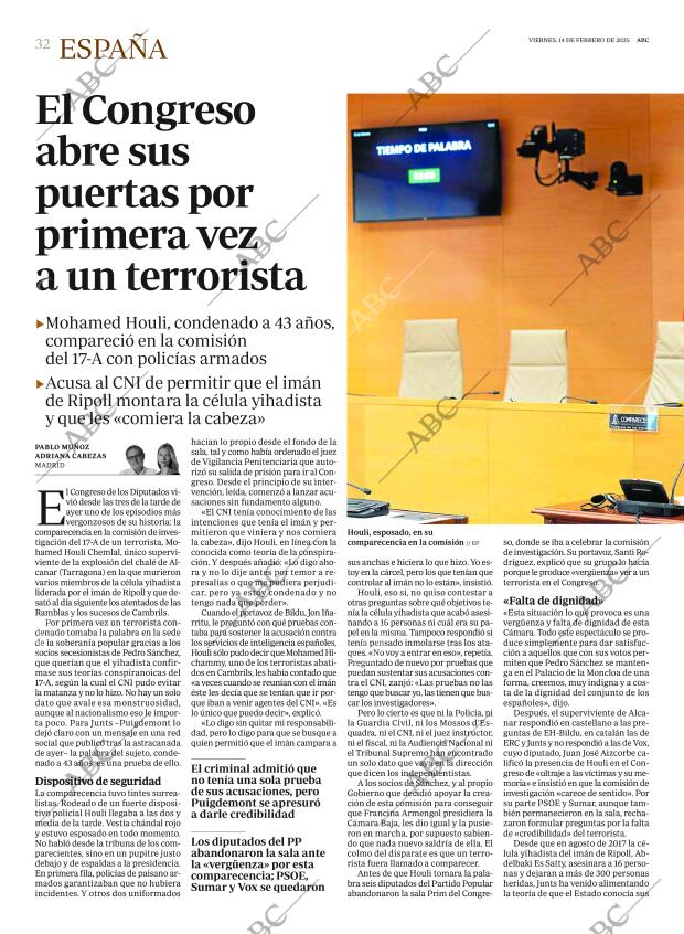 ABC SEVILLA 14-02-2025 página 32