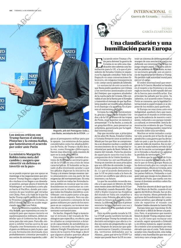 ABC SEVILLA 14-02-2025 página 41