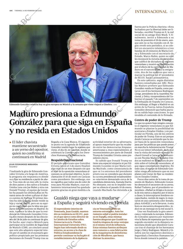 ABC SEVILLA 14-02-2025 página 43