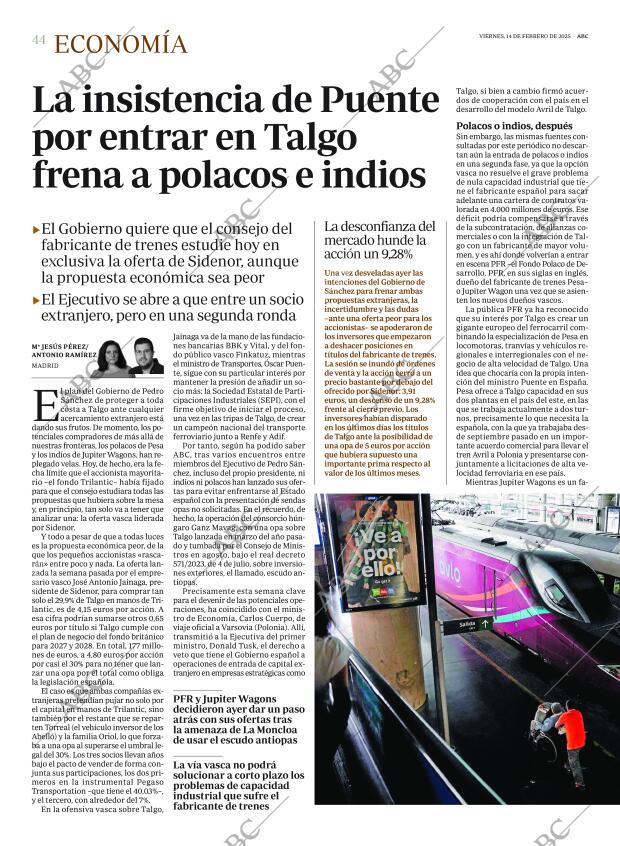 ABC SEVILLA 14-02-2025 página 44
