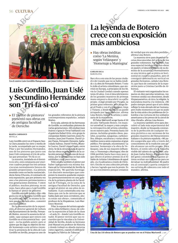 ABC SEVILLA 14-02-2025 página 56