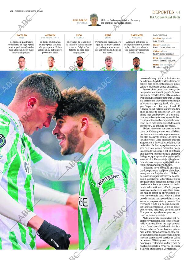 ABC SEVILLA 14-02-2025 página 61