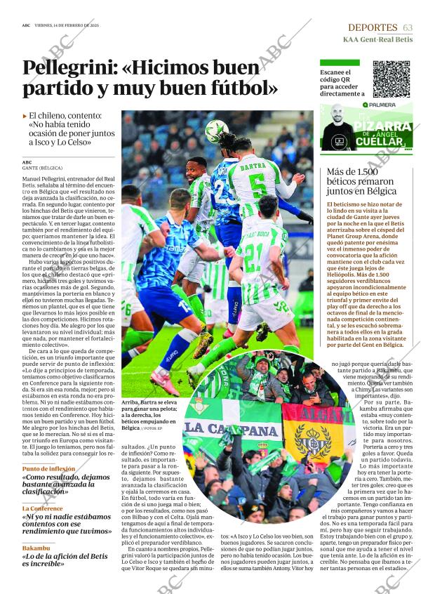 ABC SEVILLA 14-02-2025 página 63