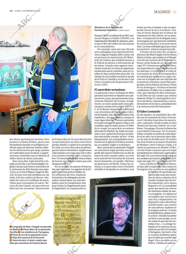 ABC MADRID 17-02-2025 página 51