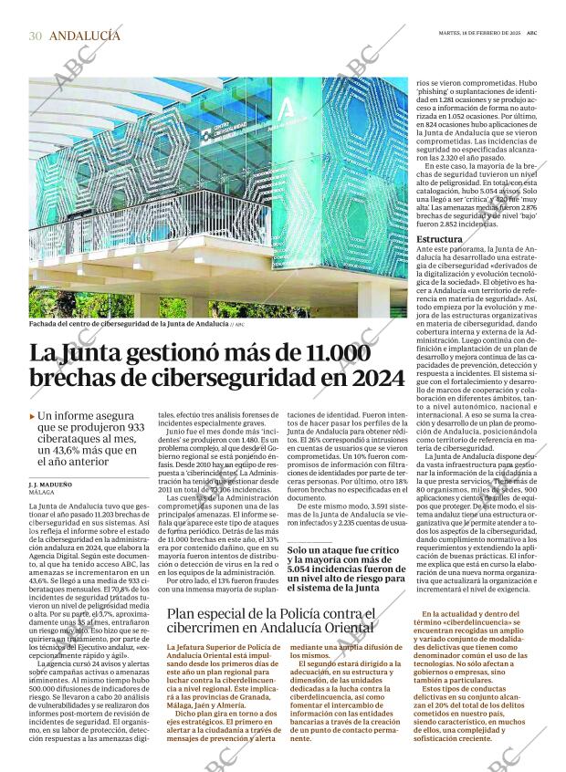 ABC SEVILLA 18-02-2025 página 30