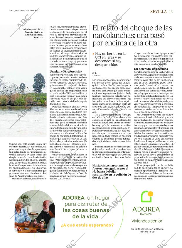 ABC SEVILLA 13-03-2025 página 13