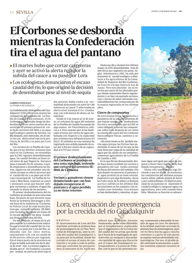 ABC SEVILLA 13-03-2025 página 14
