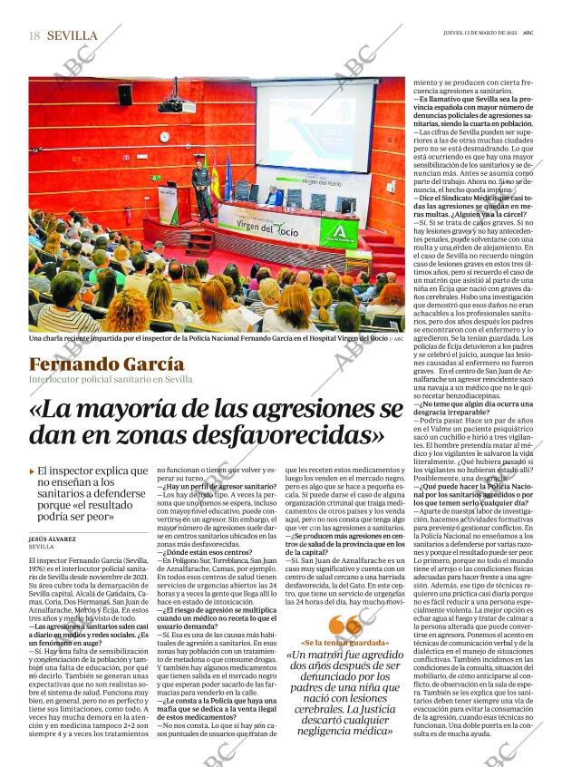 ABC SEVILLA 13-03-2025 página 18