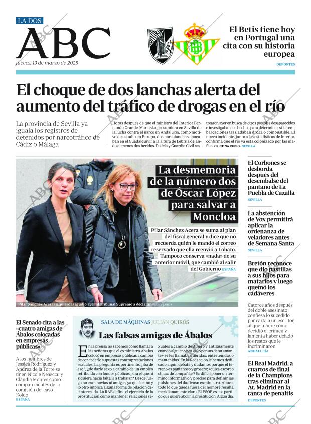 ABC SEVILLA 13-03-2025 página 2