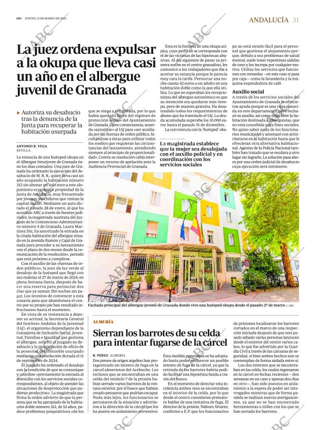 ABC SEVILLA 13-03-2025 página 31