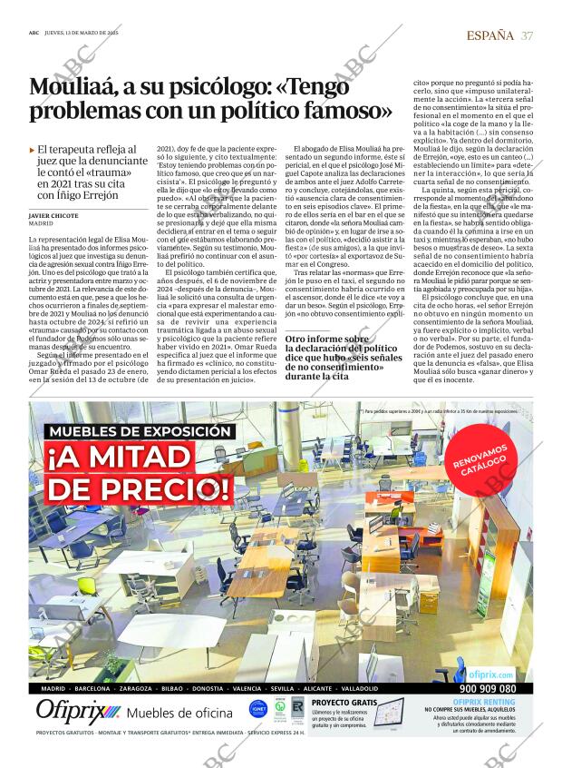 ABC SEVILLA 13-03-2025 página 37