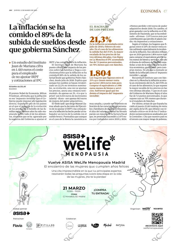 ABC SEVILLA 13-03-2025 página 47