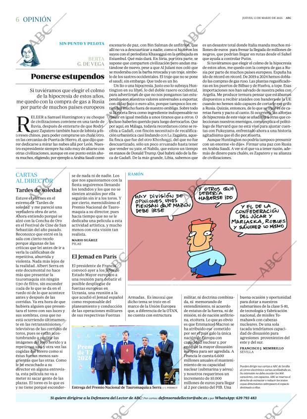 ABC SEVILLA 13-03-2025 página 6