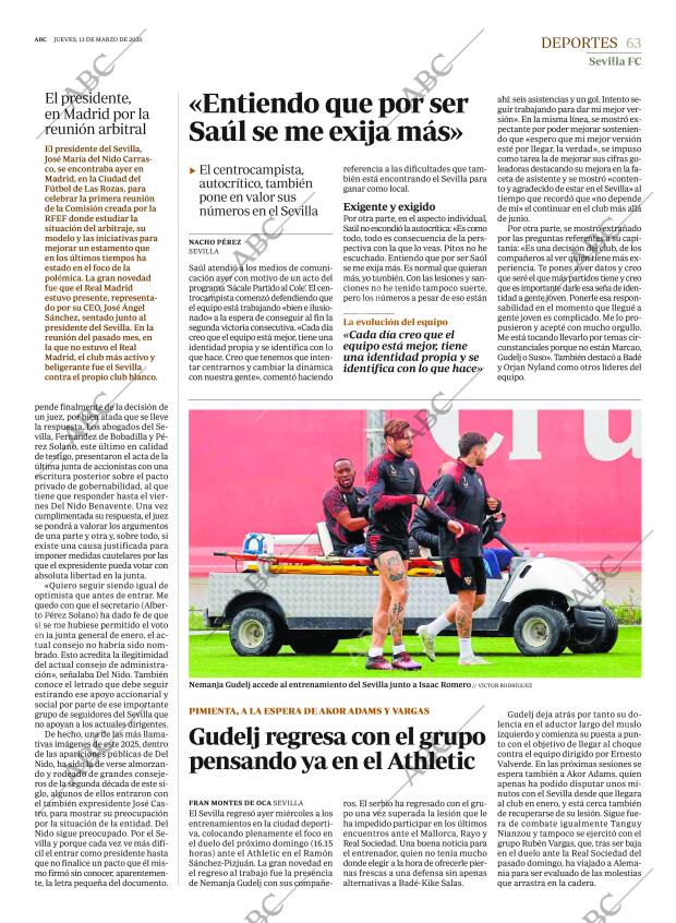 ABC SEVILLA 13-03-2025 página 63